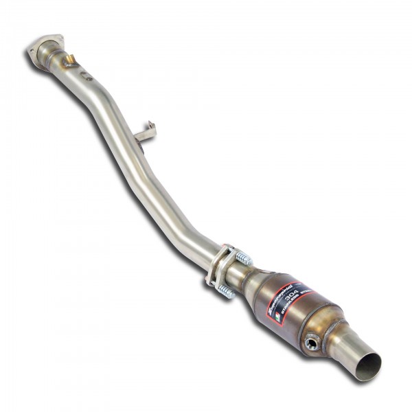 Vorderrohr Links + Sport Metallkatalysator