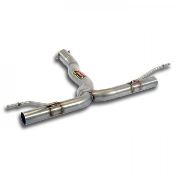 Rohr hinten"Y-Pipe" Rechts - Links(Nachschalldämpfer-Entfall)
