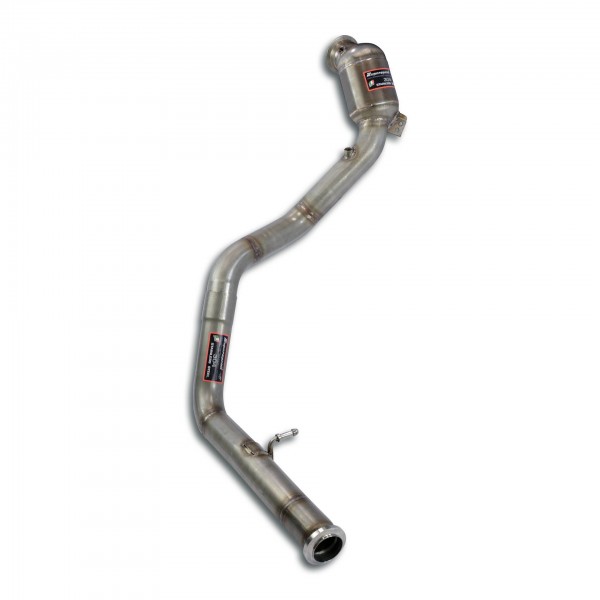 Downpipe Links + Hauptkatalysator