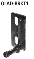 Halter RH für Twin Oval Endschalldämpfer