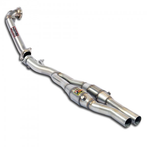 Downpipe Kit + Metalkatalysator Rechts - Links 100CPSI(Ersetzt P