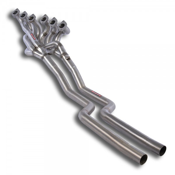 Fächerkrümmer + Verbindungsrohre Edelstahl(Left Hand Drive)