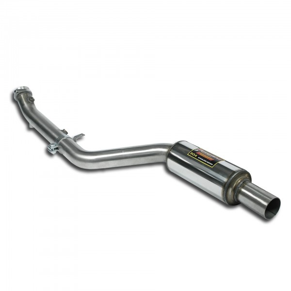Downpipe Rechts + Vorschalldämpfer