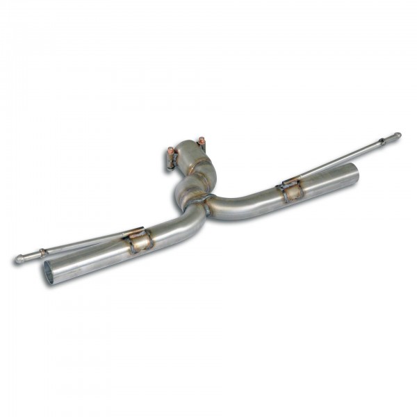 Rohr hinten"Y-Pipe" Rechts - Links(Nachschalldämpfer-Entfall)