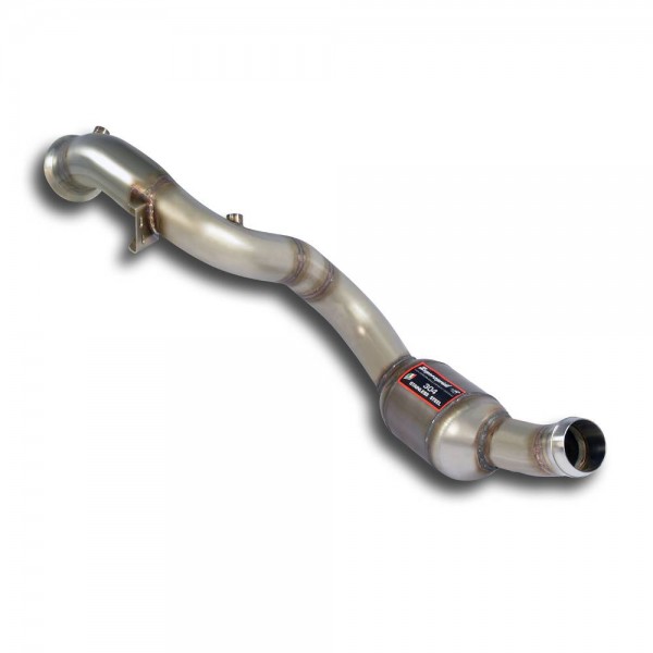 Downpipe Rechts + Sport Metallkatalysator(Ersetzen pre-Katalysat