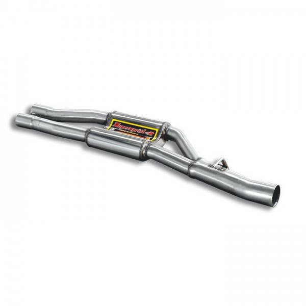 Mittelrohrsatz X-Pipe (für Serien Mittelschalldämpfer Ersatz)