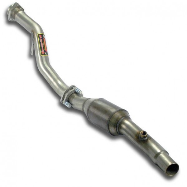 Rohrsatz ab Turbolader + Sport Metallkatalysator-Links (V8) .