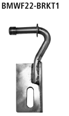 Zusatzhalter RH für Endschalldämpfer BMWF22-76.