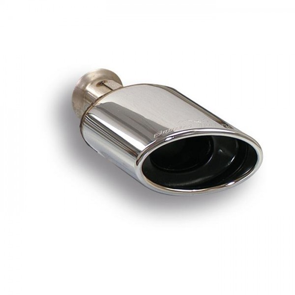 Endrohr-Links O120x80