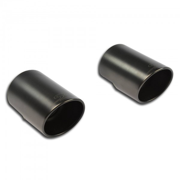 Endrohrsatz "Gun Metal Grey" OO100
