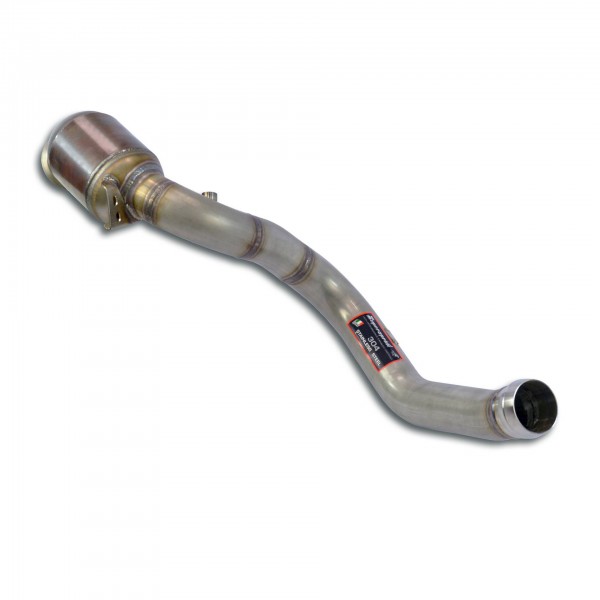 Downpipe Rechts + Sport Metall Pre-Katalysator(Ersetzen 2°Kataly